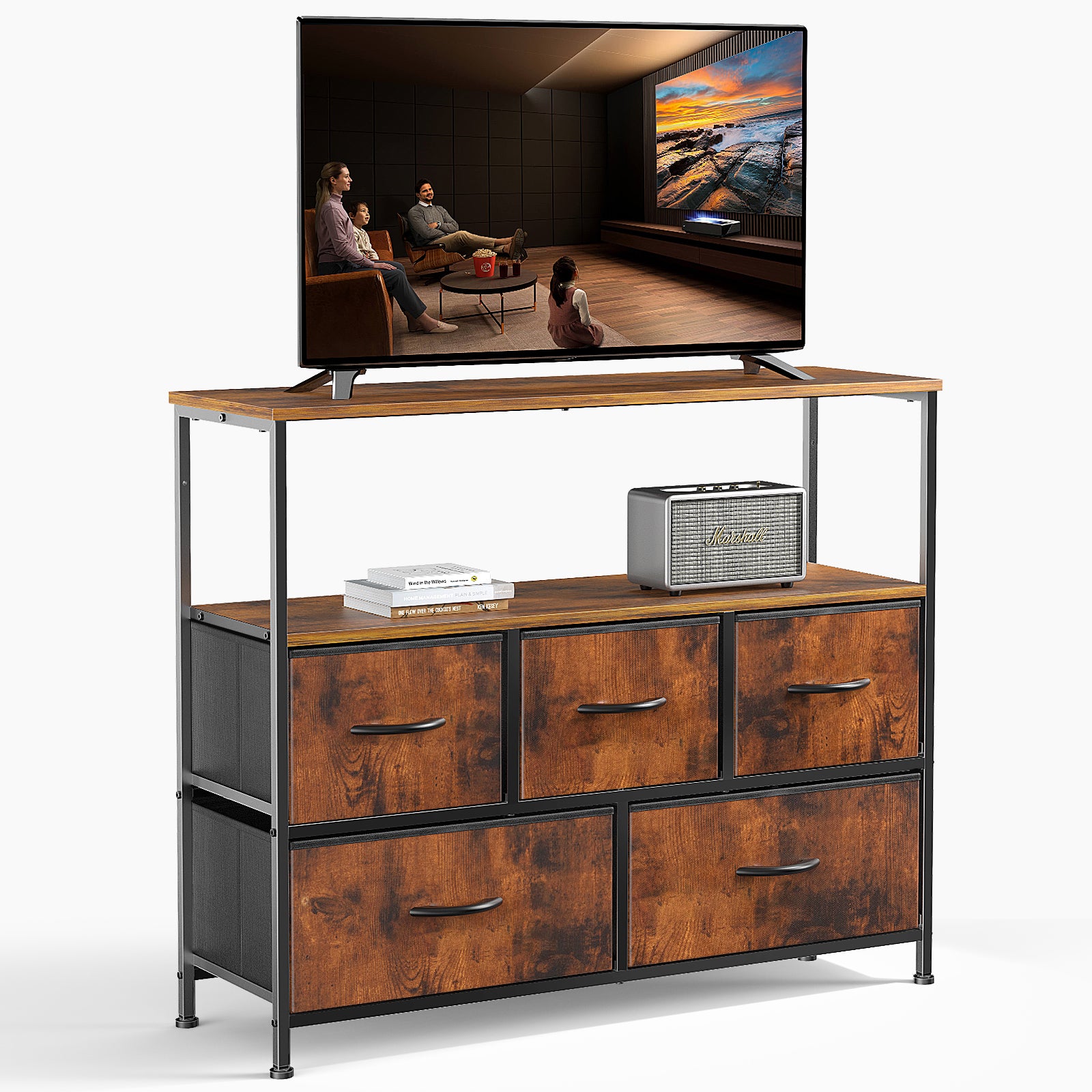 Commode de Rangement en Tissu | Tour de Rangement