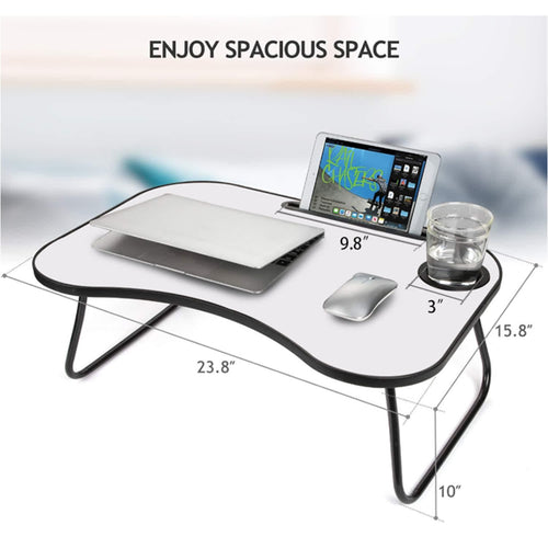 Bureau Portable Pliable | Pour Lit, Canapé & Voiture