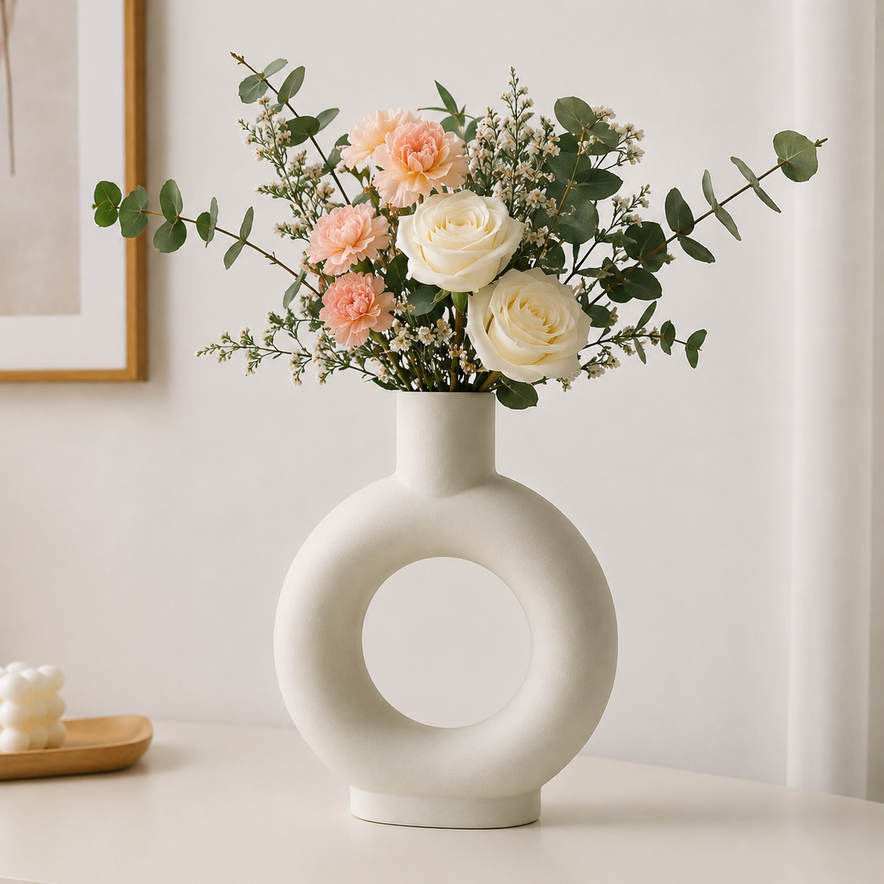 Vase Décoratif en Céramique | Style Nordique