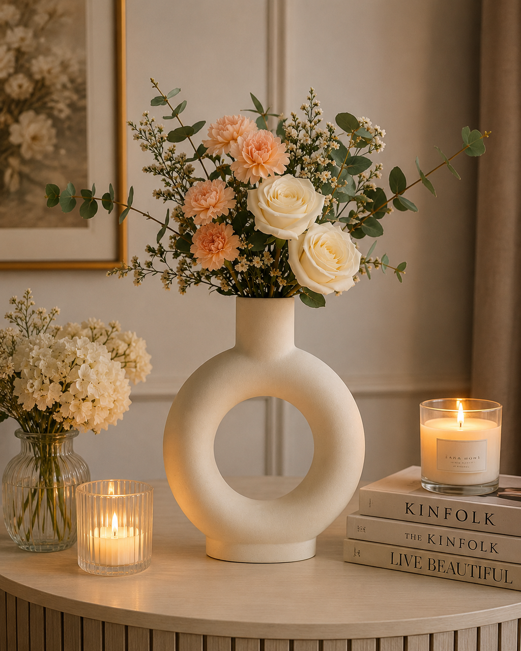 Vase Décoratif en Céramique | Style Nordique
