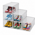 Boîtes à Chaussures Empilables Transparentes – Lot de 6