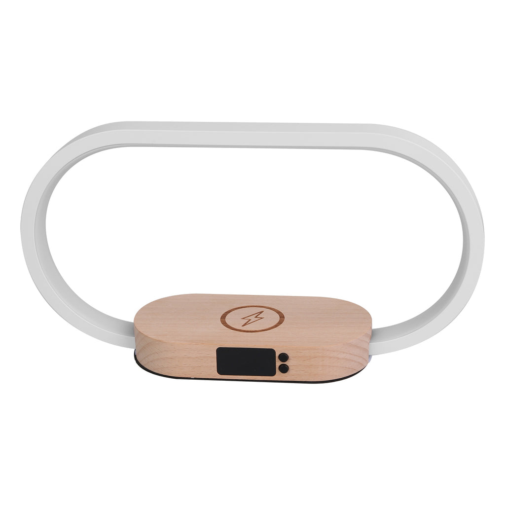 Lampe de Chevet Touch | Recharge Sans Fil & Horloge LED